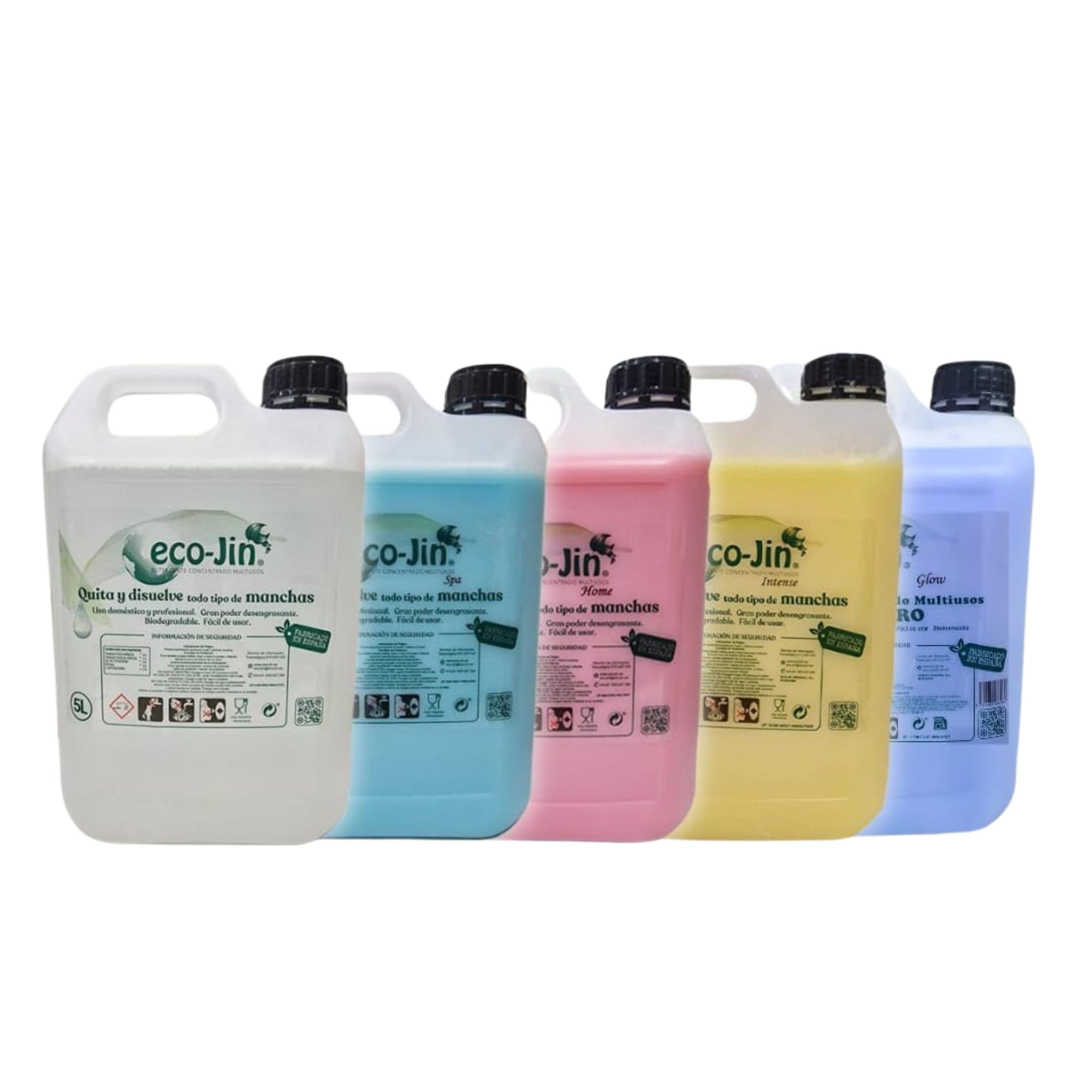 Eco-Jin BIDÓN 5 Litros Aroma a elegir SIN DIFUSOR - NEUTRO