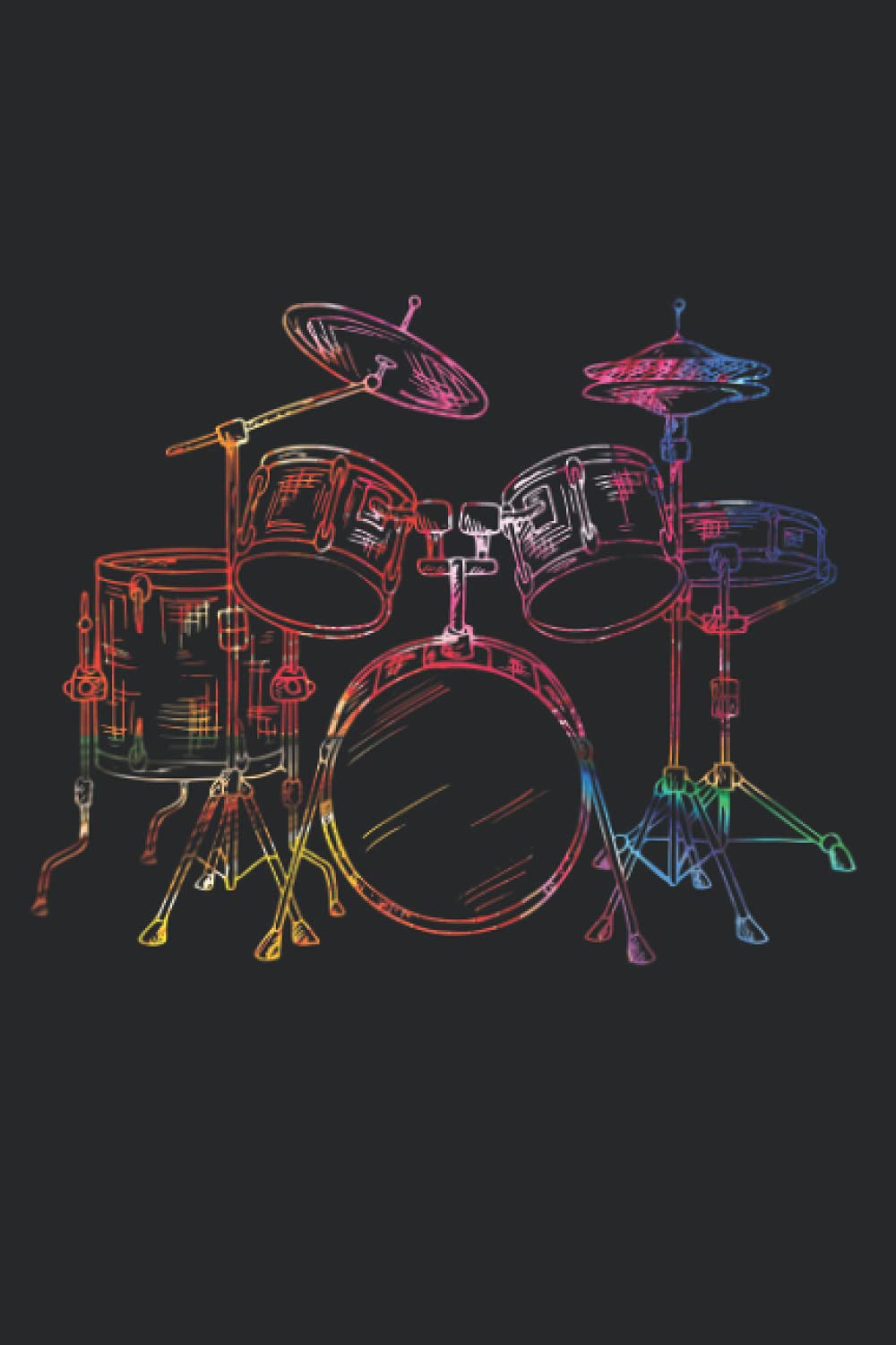 Drums notebook: Blank Sheet Music Notebook 6x9 (15.24 x 22.86 cm)
