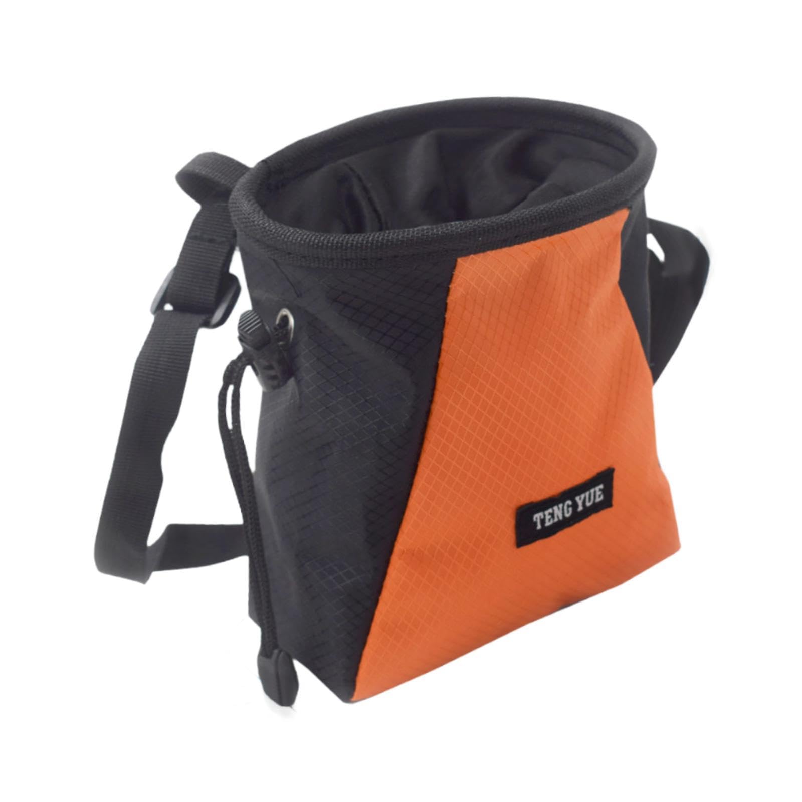 Bnf® Climbing Chalk Bag Equipment Drawstring Pouch for Training Gym Weightlifting Orange | Sporting Goods | Fitness Running & Yoga | Strength Training | Other Strength Training