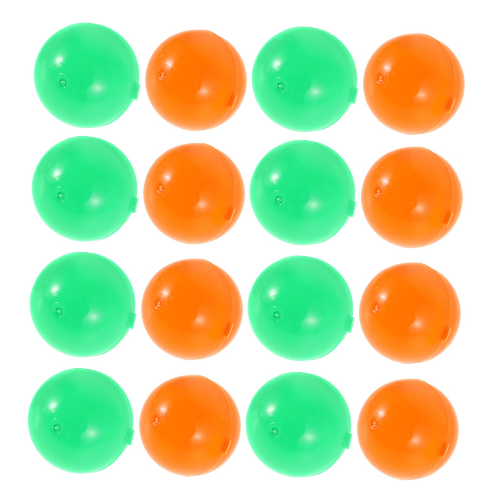 Garneck Raffle Balls 25pcs Hollow Plastic Bingo Balls Ideal for Vending Machines Bingo Games Parties