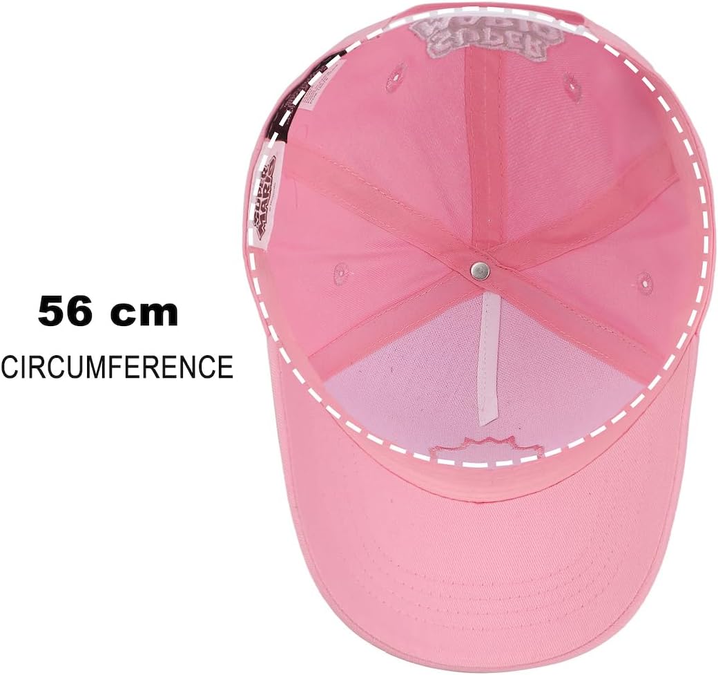 Super Mario Brothers Princess Peach Youth Adjustable Baseball Cap - Image 5