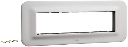 Anchor By Panasonic 66808SL Roma Urban Modular Polycarbonate 8M Curve (Silver, Pack of 10)