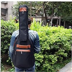Guitar Case Housse, Imperméable Étui Rembourré 10 Mm Epaisseur Rembourrage Guitare Acoustique Sac À Dos, 41inch avec 4… - Les Beatles, Paul McCartney, John Lennon, RIngo Starr, George Harrison Guitar Case Housse, Imperméable Étui Rembourré 10 Mm Epaisseur Rembourrage Guitare Acoustique Sac À Dos, 41inch avec 4… – Image 6