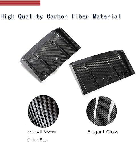 Miniatura 3 de Difusor trasero de fibra de carbono para Subaru BRZ Toyota GR86 Coupé 2 puertas 2022-2023 Cubierta de parachoques trasero Protector de cenefa de