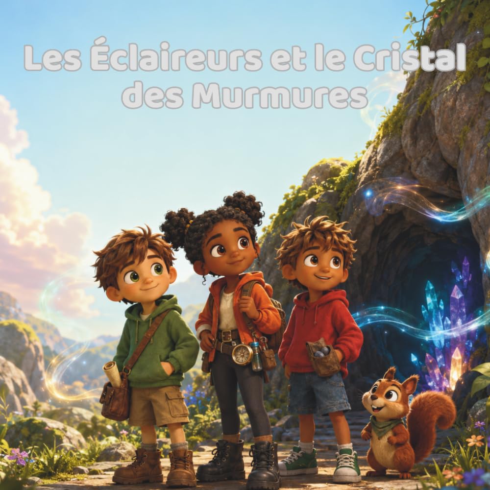 Les Éclaireurs et le cristal des murmures: Une aventure magique sur l’écoute, les secrets et les messages cachés