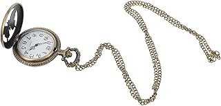 Colar Vintage Relógio De Bolso Colar Steampunk Caixa Gravada Relógio De Bolso Relógio De Bolso Para Relógio Vintage Relógio De Bolso Retrô Colar De Pêndulo Medalhão