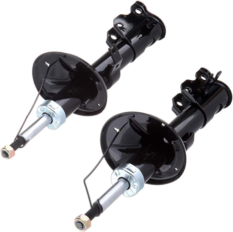 SCITOO 2Pcs Front Shock Absorbers Shocks Struts for 2004-2011 for Chevy Aveo,2006-2009 for Chevy Aveo5,2009-2010 for Pontiac G3,2005-2008 for Pontiac Wave,2004-2009 for Suzuki Swift+ 333417 333418