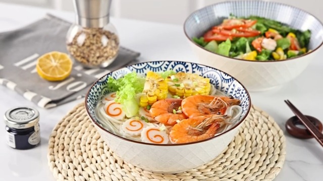 Amazon.com | YALONG Ramen Bowls Set of 4, 40 Oz Pho Bowls – 8 Inch