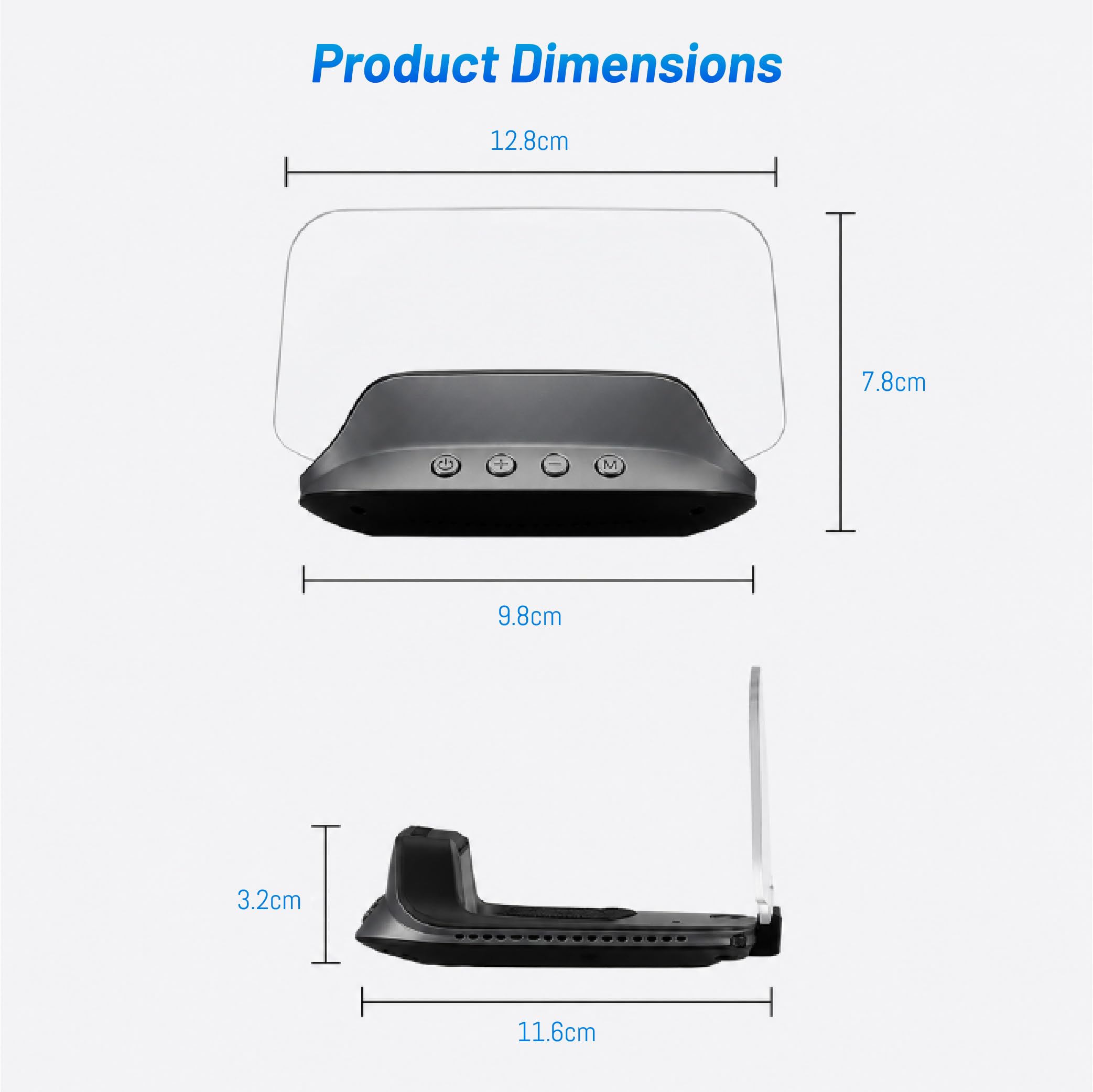 JUZELY Head Up Display Car Digital para Lincoln Aviator Standard Aviator Grand Touring, Pantalla HUD con Navegación, Alertas de Seguridad y Diagnóstico de Fallos