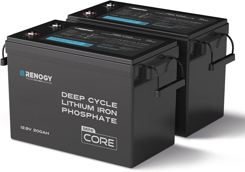 Renogy 12V 200Ah LiFePO4 Lithium Battery