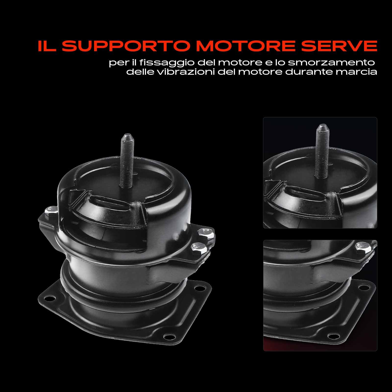 Frankberg 3 supporti motore anteriori e posteriori 50810S3VA01 | Compatibile con: Pilot