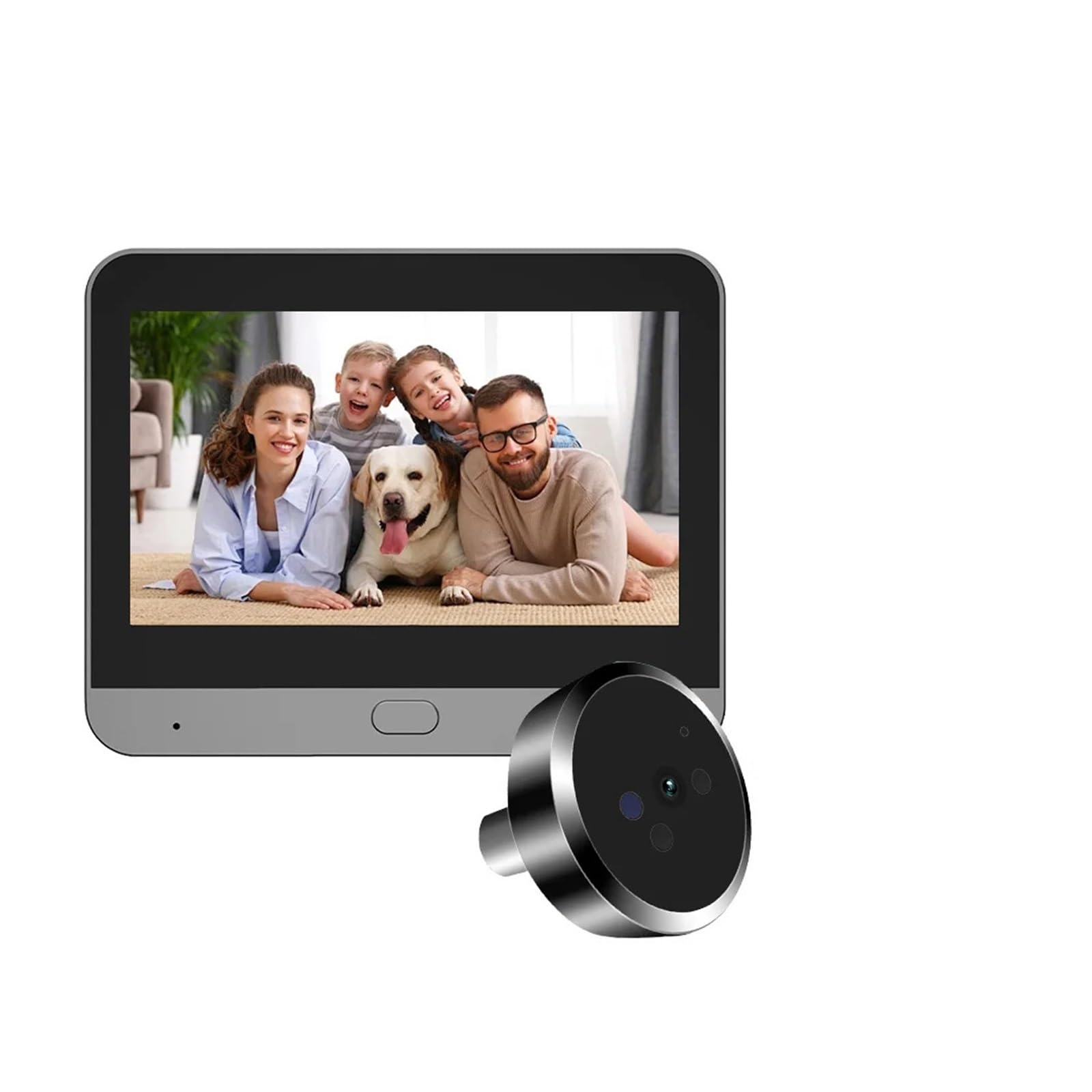 Radar de microondas con detección de movimiento, Tuya SmartLife(Peephole)