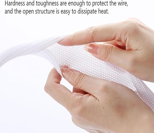 Miniatura 3 de Tubo de telar de alambre de manga dividida de 1/4 pulgadas x 100 pies, protector de cable a prueba de gatos para cables USB, alimentación,