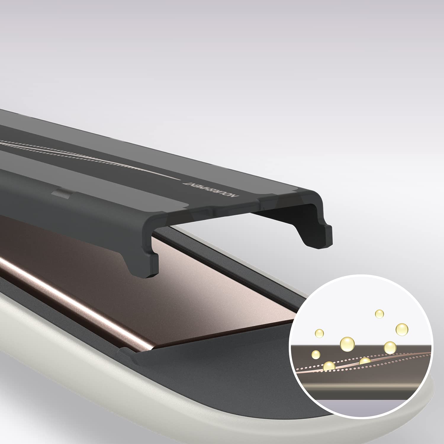 Philips Nutri Wonder - Plancha de pelo premiun para nutrir, proteger y alisar en una sola pasada