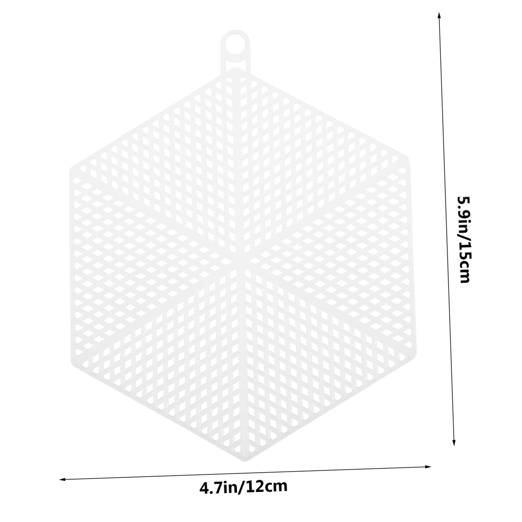 ARTIBETTER 10pcs Sheets Plastic Mesh Sheets for Embroidery Crafting Sturdy and Smooth Mesh for Knit Crochet Cross Stitch Projects for Decorations and Keepsakes