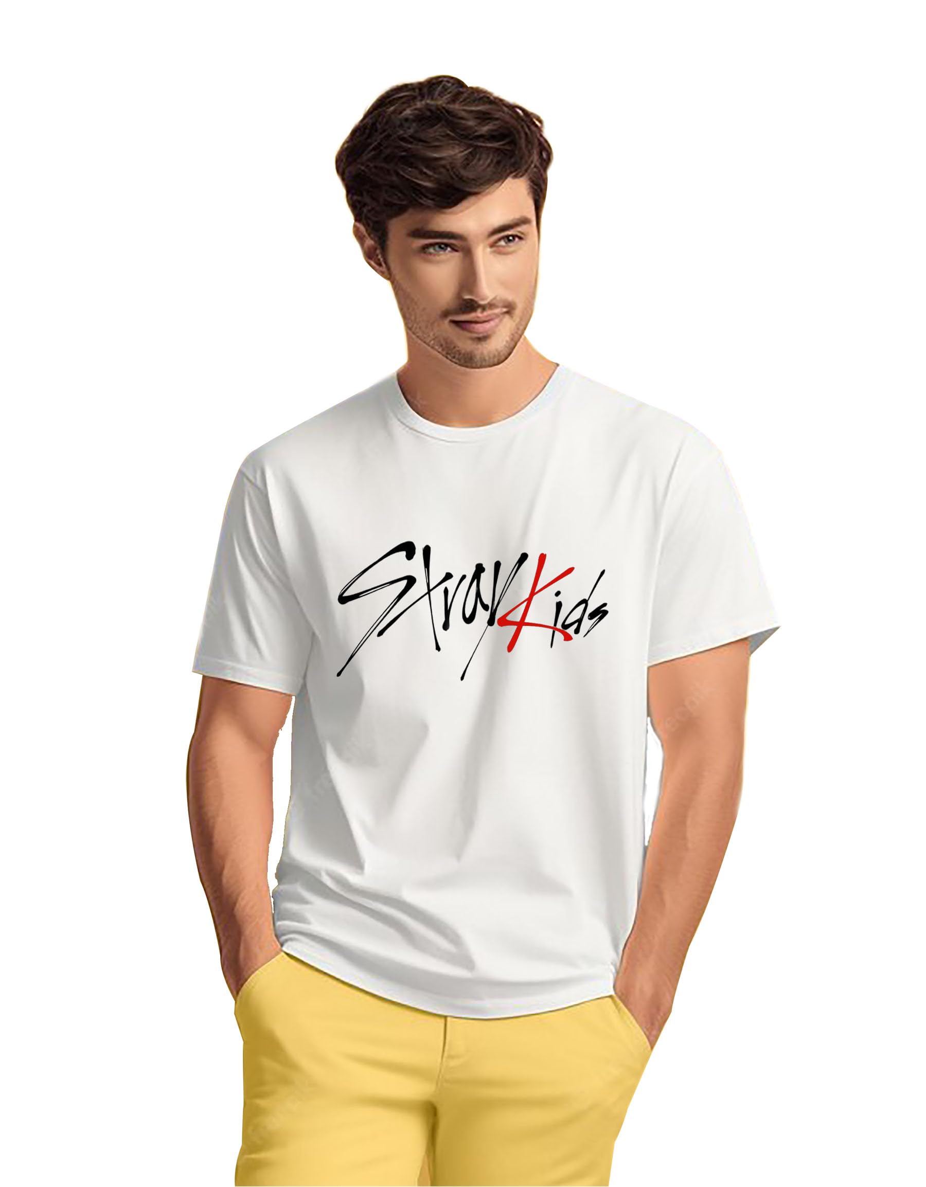 Think TechStray Kid Round Neck Half Sleeves Printed Tshirt (Printed T Shirt)