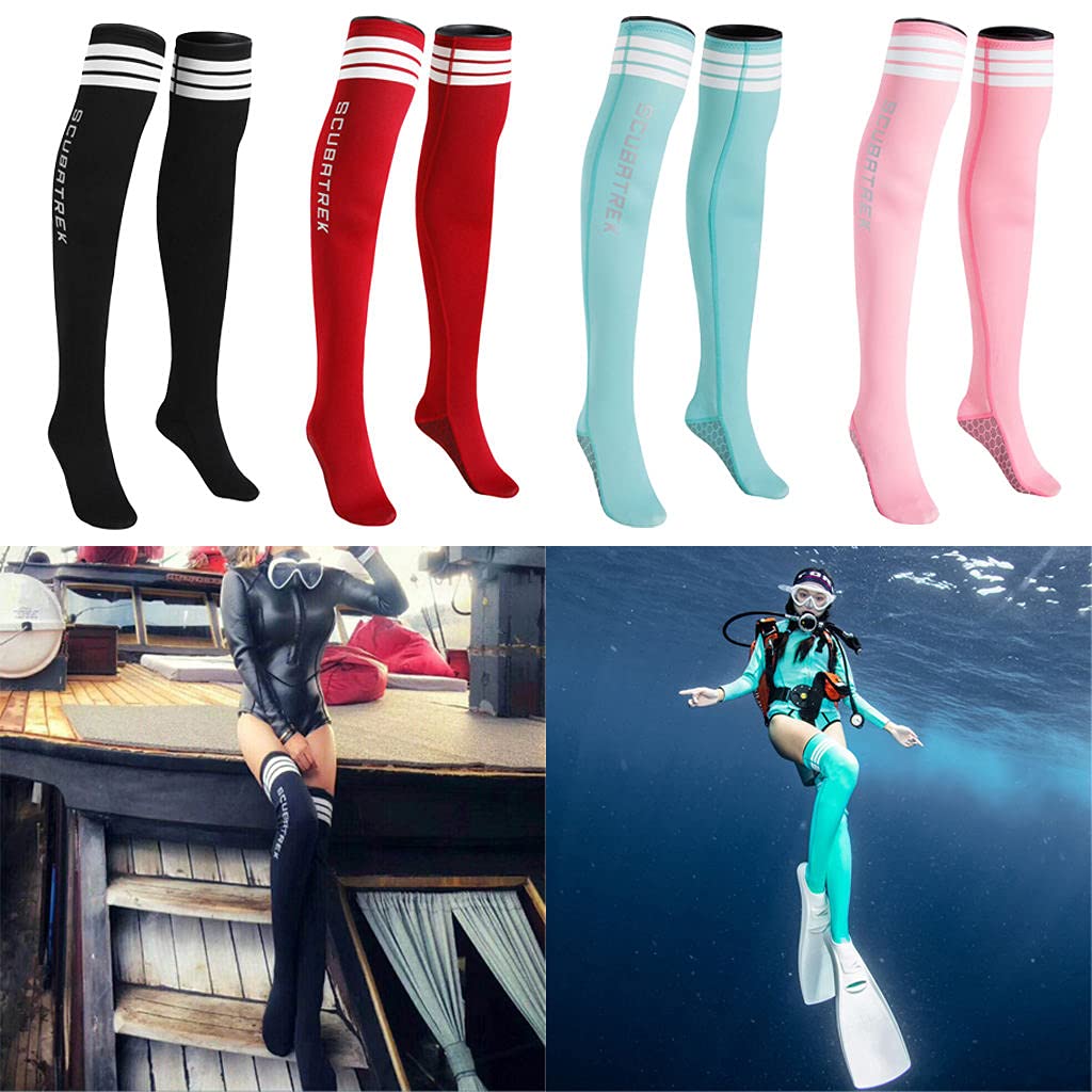 Sharplace 1,5mm Strand Lange Socken Tauchen Neoprenanzug für Camping Segeln