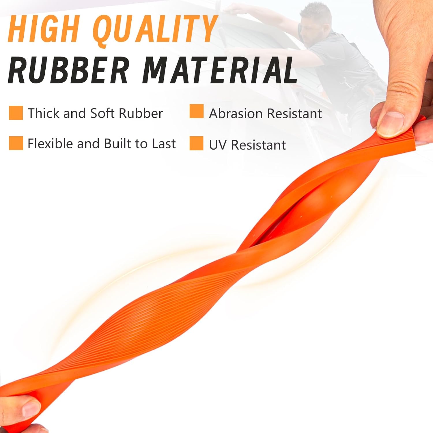 Ladder Stabilizer for Gutters & Roof, Ladder Guard Ladder Safety Covers Fits Extension Ladders with 1” Wide Offset “T”, Anti-Slip Scratch Protection Ladder Bumper Ladder Corner Protector