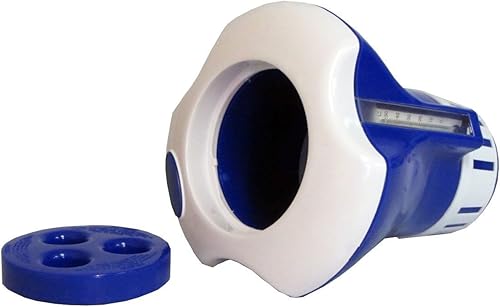 Miniatura 2 de PoolSupplyTown. Despachador de cloro flotante para alberca de 3 pulgadas, con termómetro.