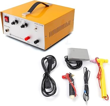 Jewelry Spot Welder, handheld welding machine,pulse arc welder permanent jewelry,80A 600W Jewelry Spot Welder, Portable Pulse Spot Welding Machine for Jewelry Gold Silver Platinum110v