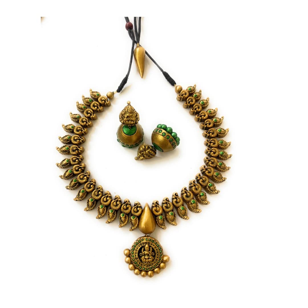 See full amazon price history chart for Sanaas Terracotta beautiful Handmade Mango necklace in beads design (Gold&Green colour) with Jhumkhas Sanaas Terracotta beautiful Handmade Mango necklace in beads design (Gold&Green colour) with Jhumkhas (B0B2FD8ZJL) Amazon Price History, Amazon Price Tracker