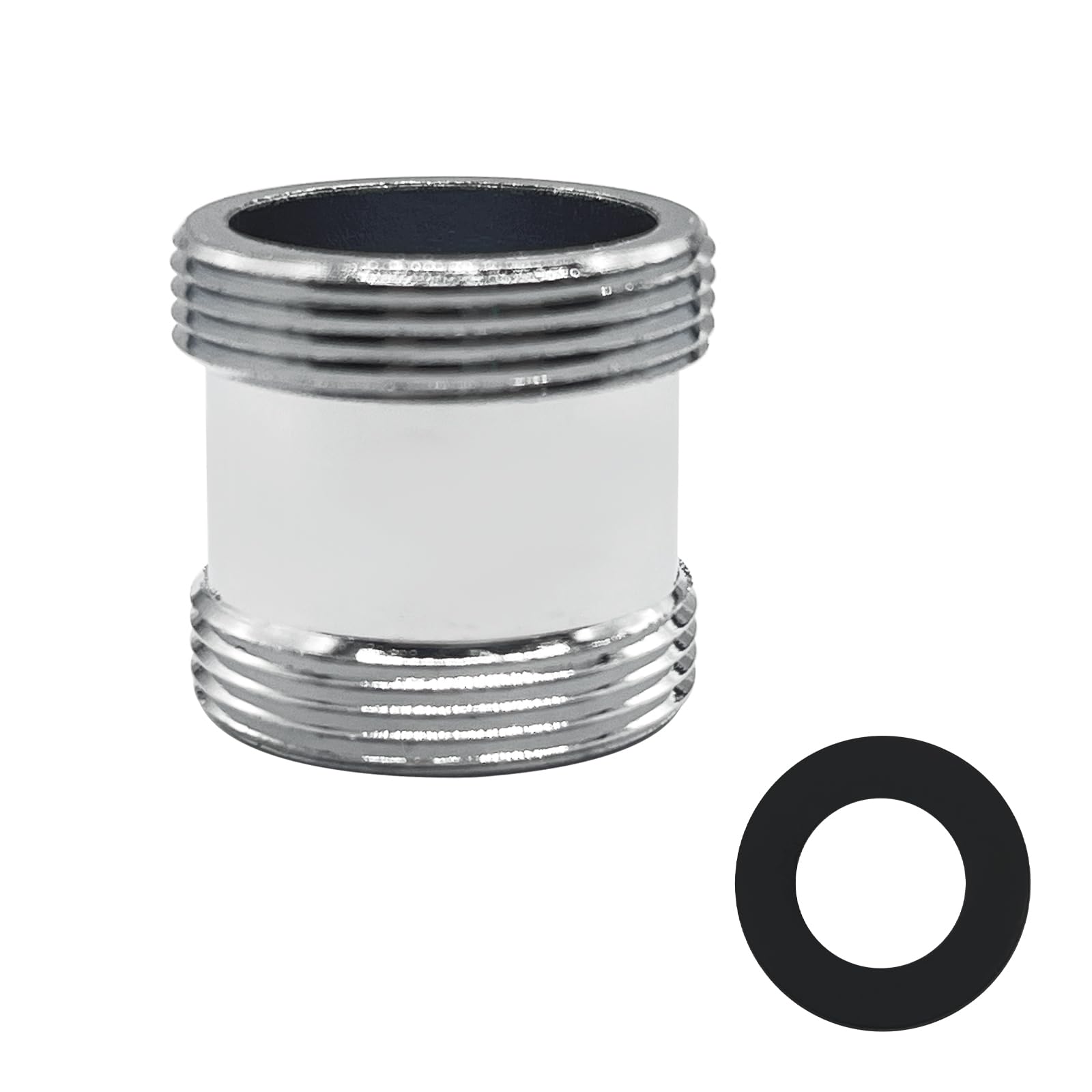 Adaptador de grifo macho de 22 mm que soluciona problemas de conexión en las mangueras de jardín