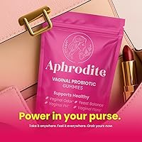 Vista 3 de APHRODITE Women’s Probiotic Gummies Vegan & Gluten-Free with Cranberry, Pineapple, Slippery Elm, Chlorophyll & XOS Prebiotics 60 Gummies
