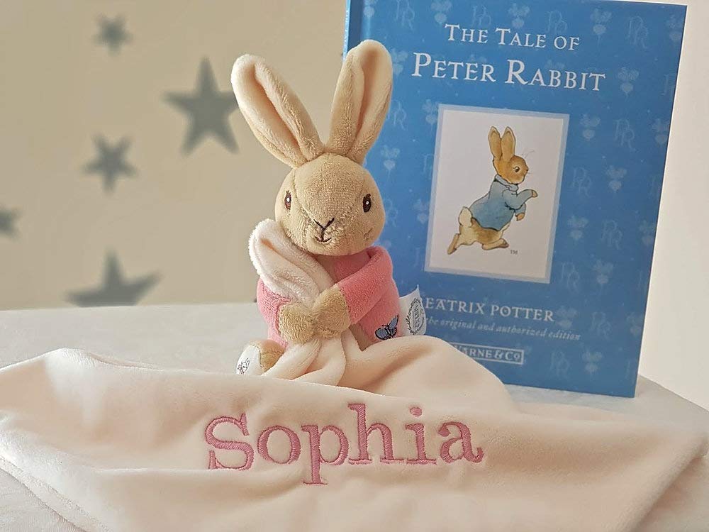 peter rabbit comforter pink