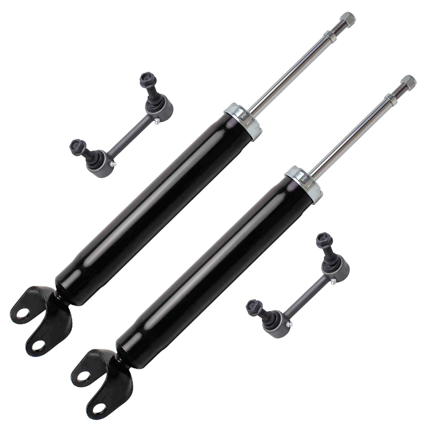 Detroit Axle - Rear Shock Absorbers Kit for Jeep 2011-2019 Grand Cherokee