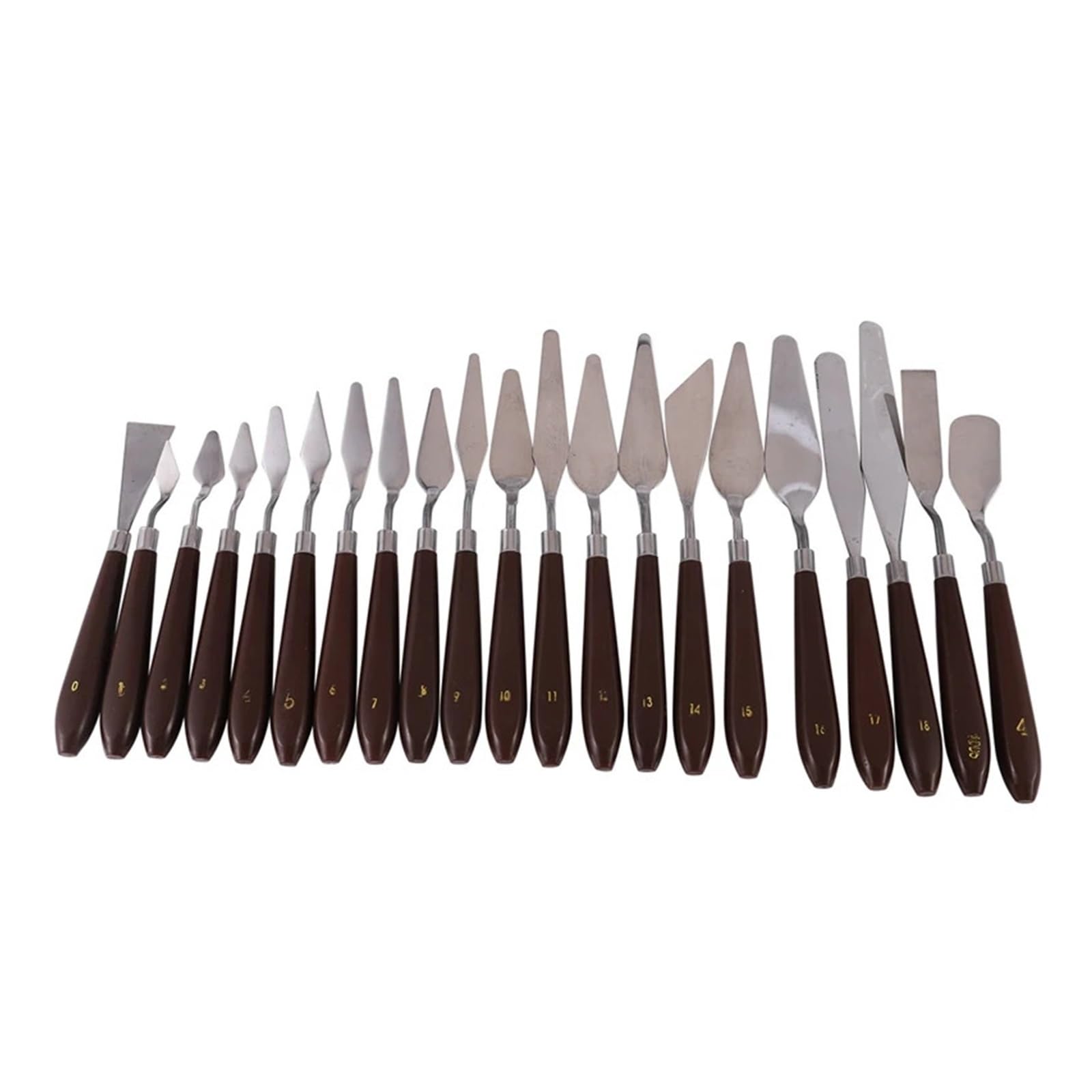 Spatole Per Pittura Set di 21 coltelli for pittura a olio