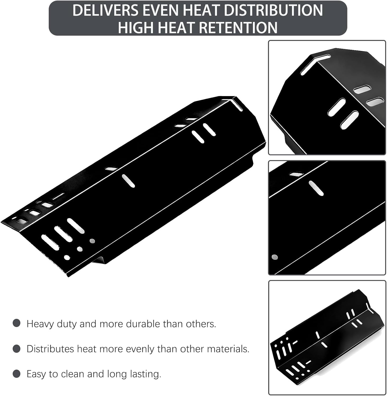 DGH353CRP DGH353CRP-D Grill Grates Heat Plates Replacement Parts for Dyna Glo 3 Burner Grill Parts 70-01-634 Cooking Grates Dyna-glo 70-02-158 70-02-159 Heat Shield for Sear PLUS Main Burner Cover