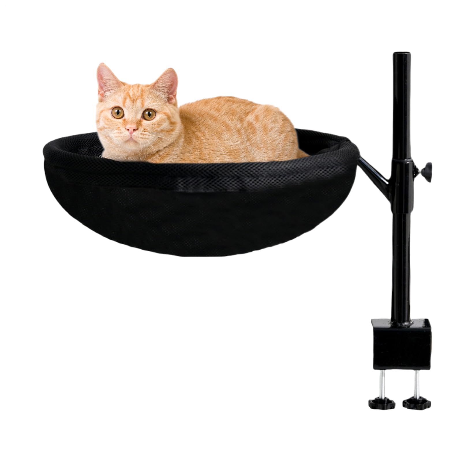 Perchoir de bureau pour chat : libérez votre table grâce au nid rotatif lavable à 360°