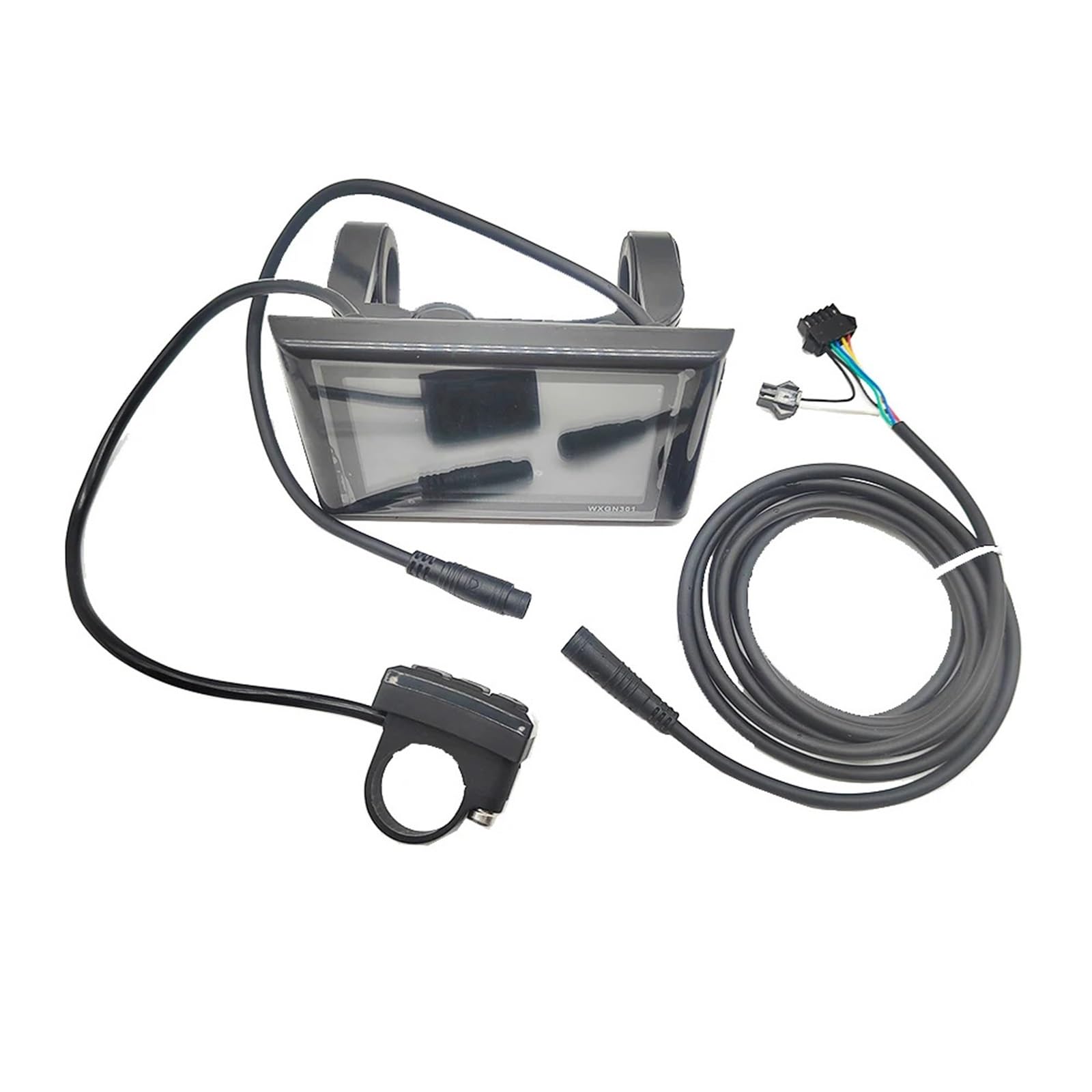 Sterownik bezszczotkowy do roweru elektrycznego/skutera elektrycznego 36 V, 48 V, 60 V, 350 W, 500 W, 600 W MAX25A z wyświetlaczem i przepustnicą (zestaw 36 V-60 V 20-25 A)