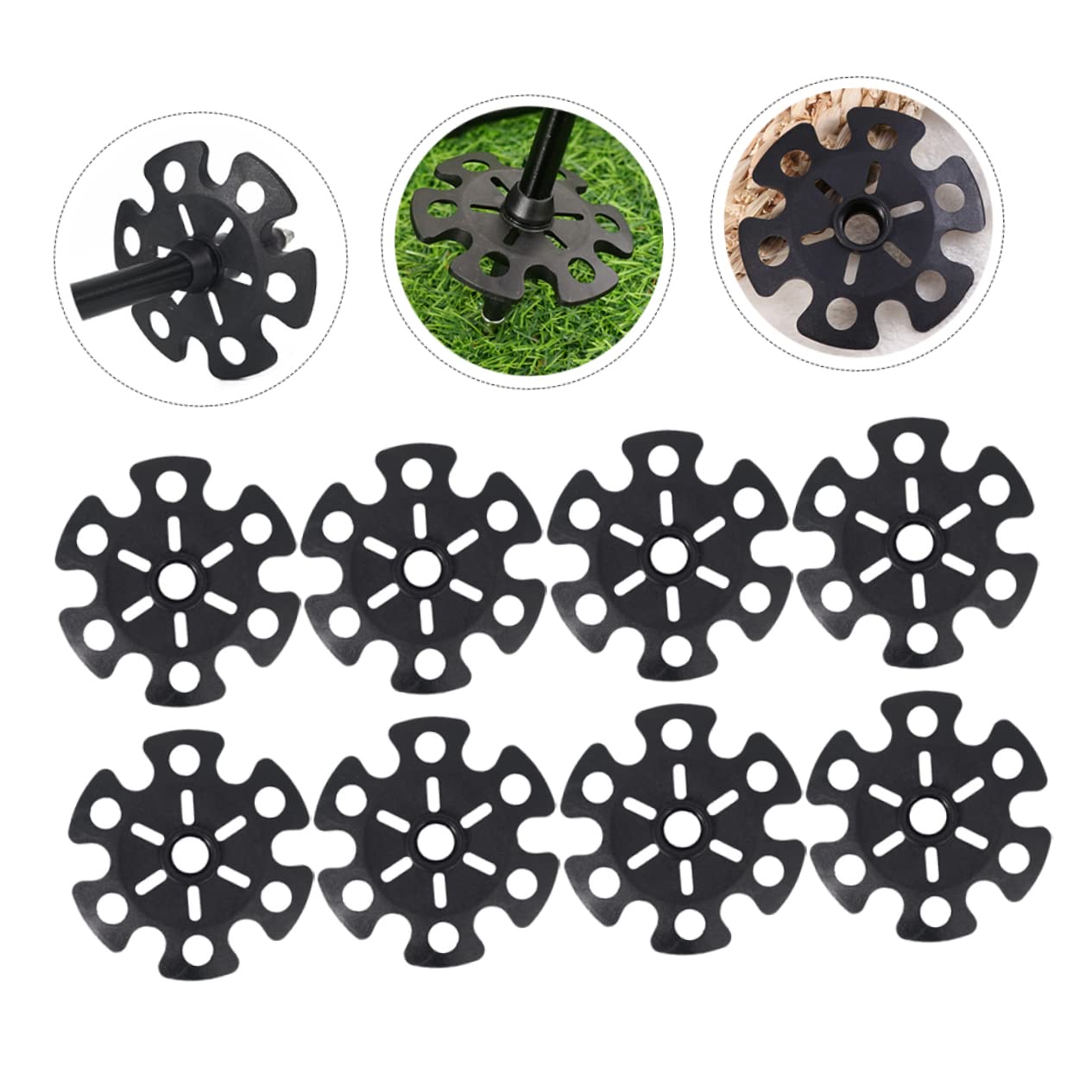 Sosoport 36pièces Embouts De pour Bâtons De Randonnée Accessoires Forme De pour Trekking Et