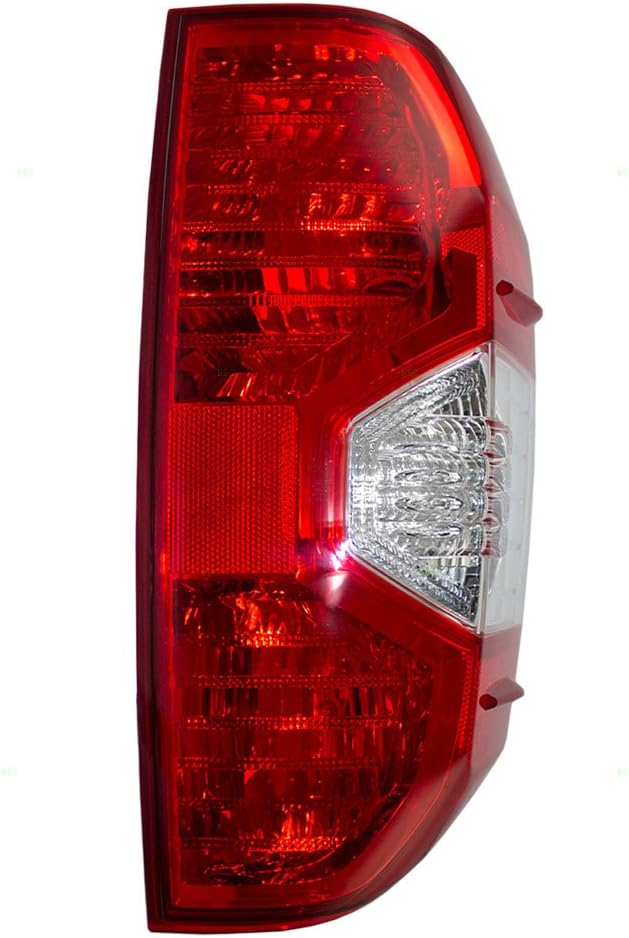 Brock Aftermarket Replacement Passenger Right Combination Tail Light Assembly Compatible With 2014-2021 Toyota Tundra