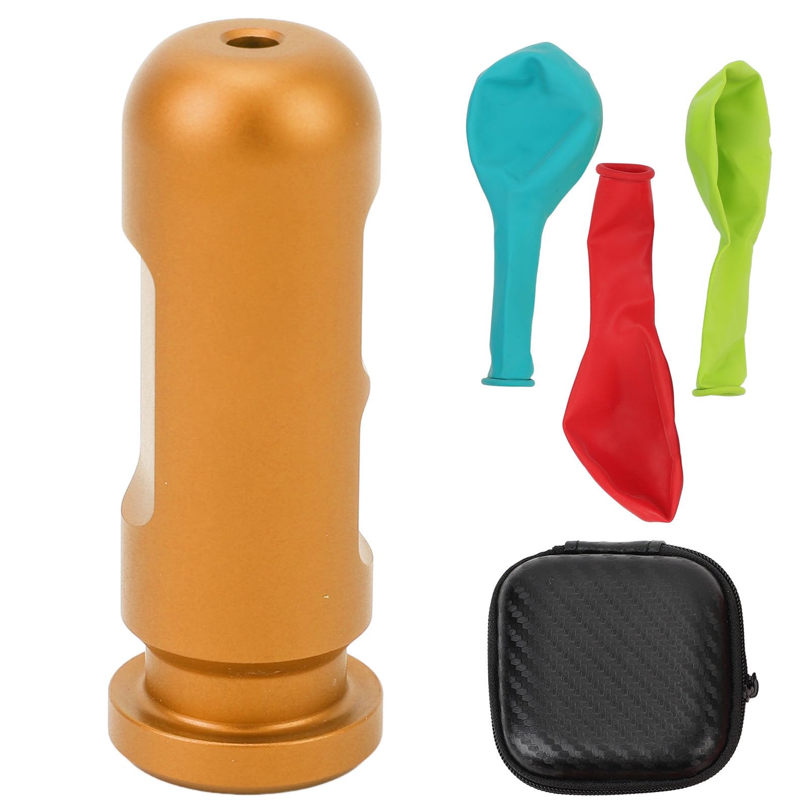 ETAINGYEUN Ear Equalization Training Tool Aluminum Alloy Pressure Balance for Snorkeling Underwater Diving Beginner (Gold)