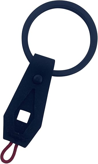 Utopicar Key Fob Holder Keychain - Durable Car Key Chain, Hypalon Kevlar Lanyard Rope Compatible with Tesla Model 3, Y, X, S