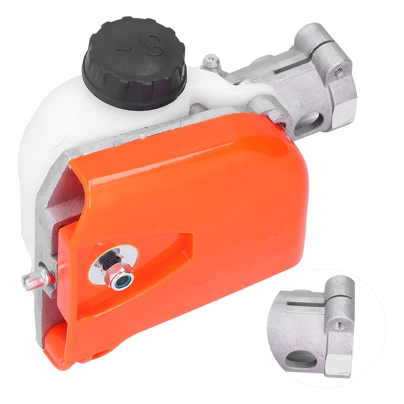 BORDSTRACT Cabezal Multifuncional Para Motosierra, Cabezal Desbrozadora, Accesorio de Recambio Para Sierra de Pértiga, Cortasetos Para Podar árboles (26 Mm 9 Dientes)