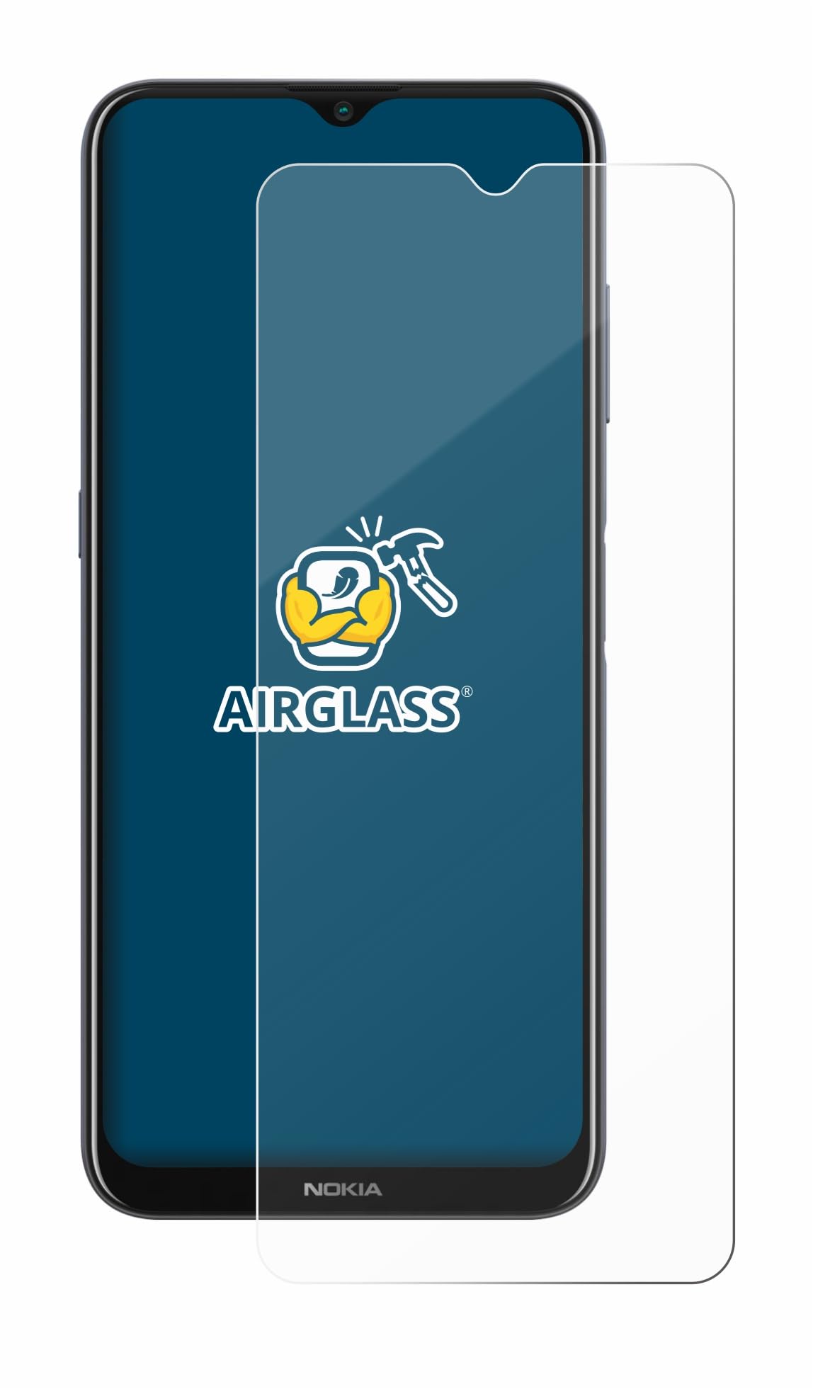 2x Pellicola Protettiva per Nokia G10 Protezione Vetro Flessibile 9H