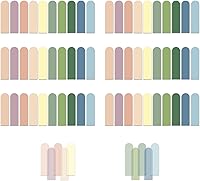 Vista 1 de Temiary Morandi - 1200 pestañas adhesivas para anotar libros, pestañas transparentes reutilizables, marcadores de página, pestaña de índice