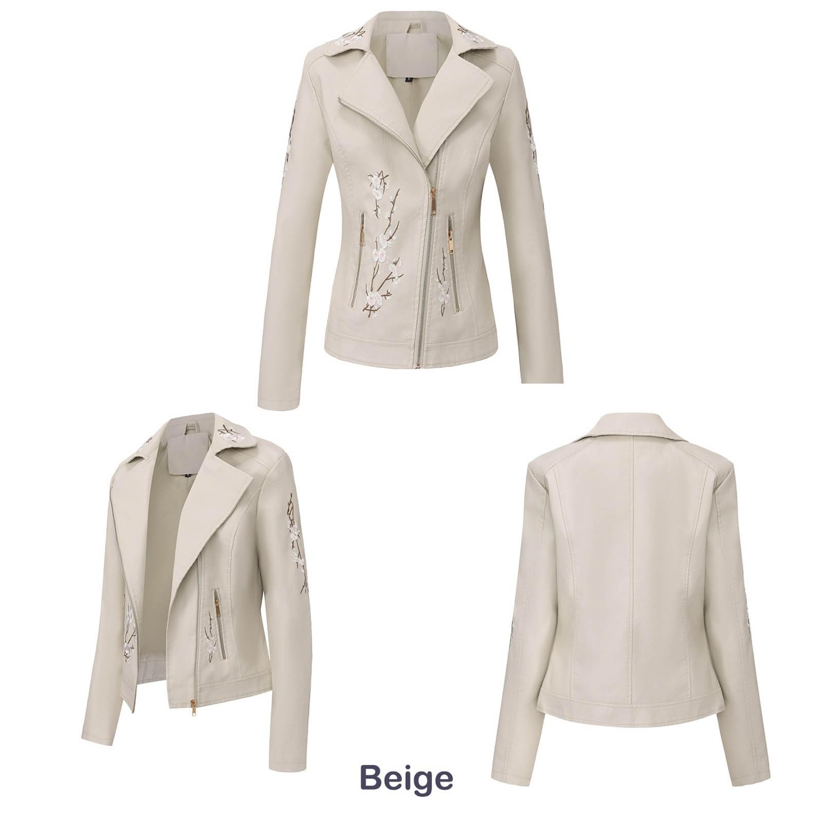 Giacca in Pelle Donna Giubbino Giacchetto Oversize Jacket Ecopelle Eleganti Giacchino Leggera Giubbotto Biker Leggero Bomber Finta Corta di Curvy Corto