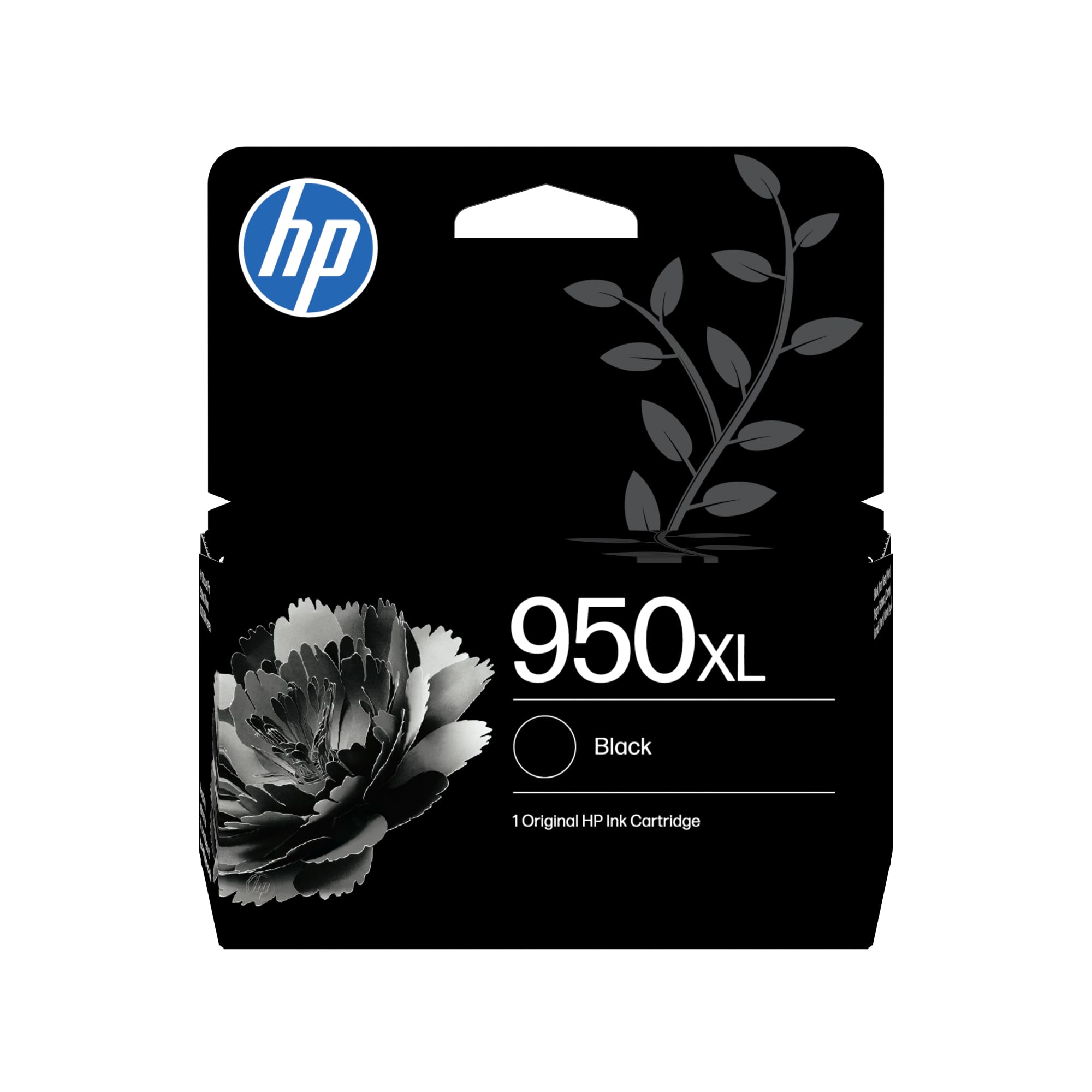 HP 950XL Negro, Cartucho de Tinta Original, Alta Capacidad | Compatible con OfficeJet Pro 251, 276, 8100, 8600, 8610, 8616, 8620, 8640, 1650 páginas (CN045AE)