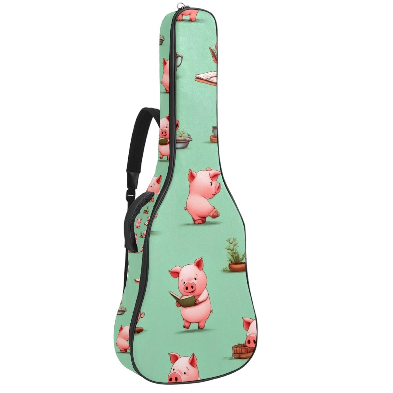 Sac à dos pour guitare 109 cm bleu pour simplifier vos trajets - 8