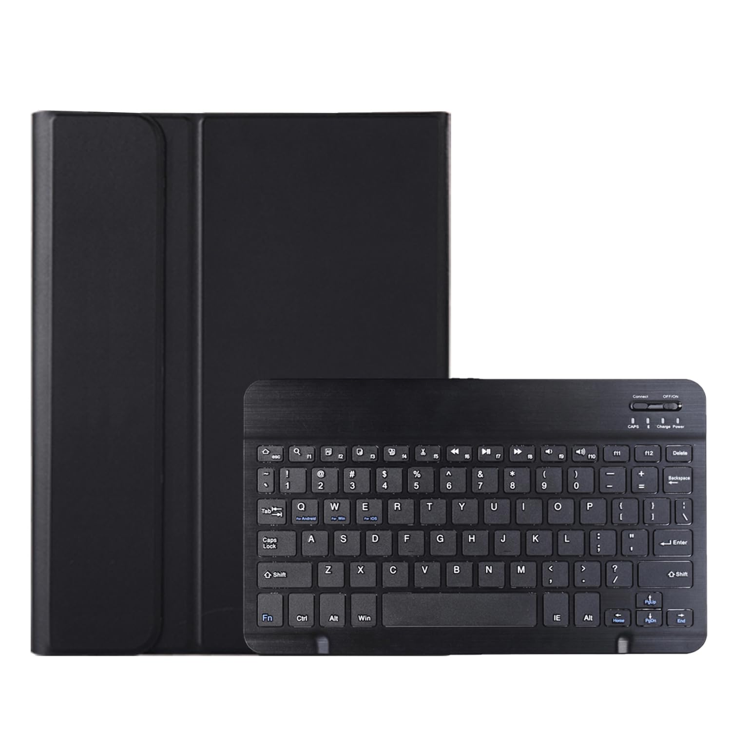 Custodia con Tastiera per Lenovo Tab M10 3ª Generazione da 10,1 Pollici Cover con Tastiera Wireless Magnetica Rimovibile QWERTY per Tab M10 (3ª Generazione), Nero