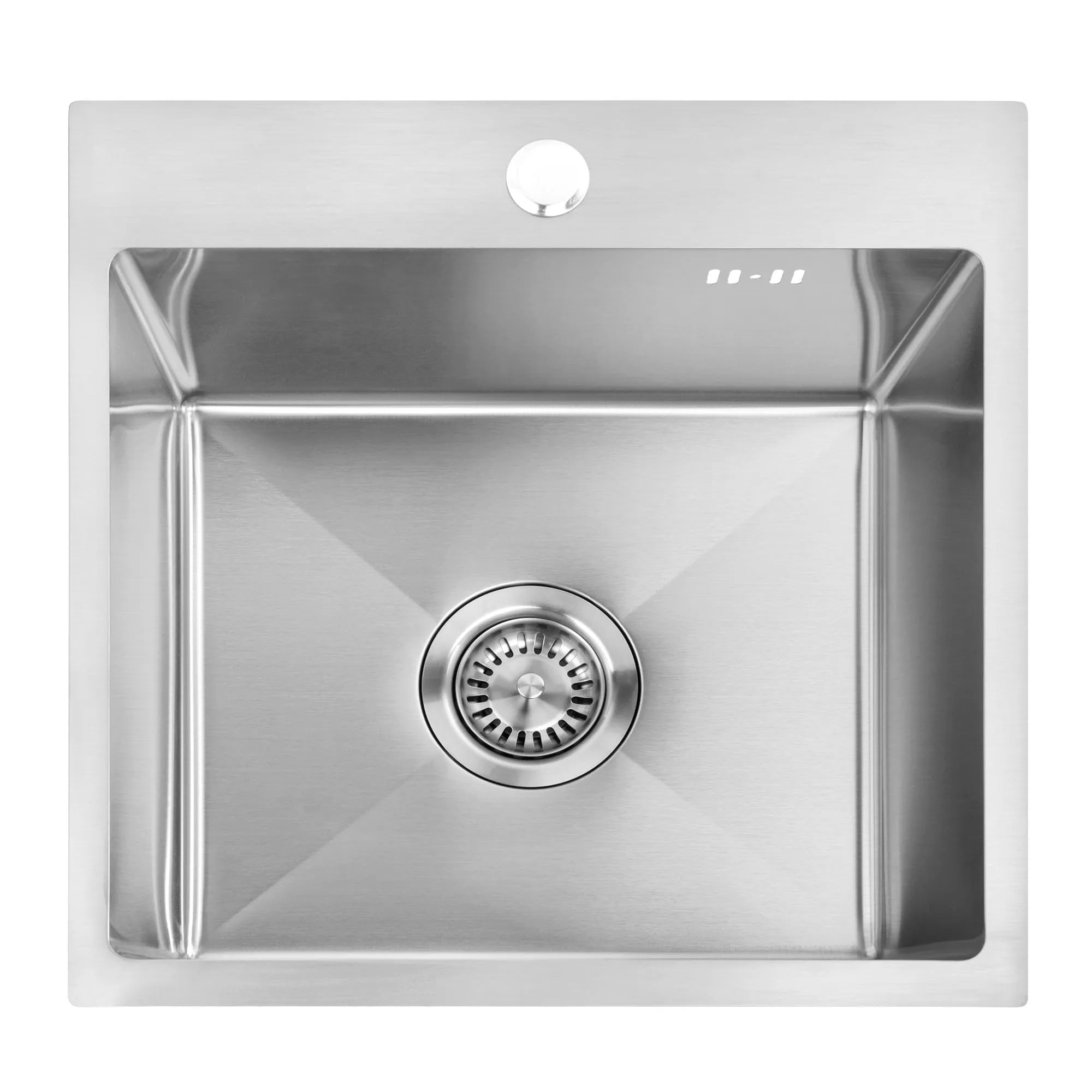 Fregadero de acero Leo 40 cubeta rectangular de 40x45 cm y grifo monomando Rea