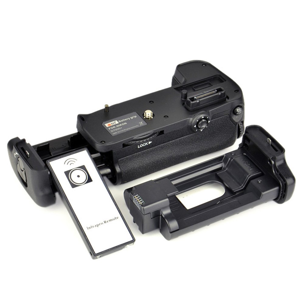 DSTE Télécommande Vertical Batterie Poignée Titulaire pour Nikon D7000 DSLR Caméra comme MB-D11