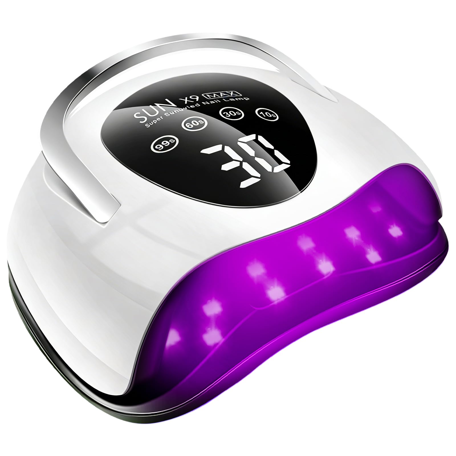 Amazon.com: LadyMisty 268W UV LED Nail Lamp, 2026 Upgrade UV Light
