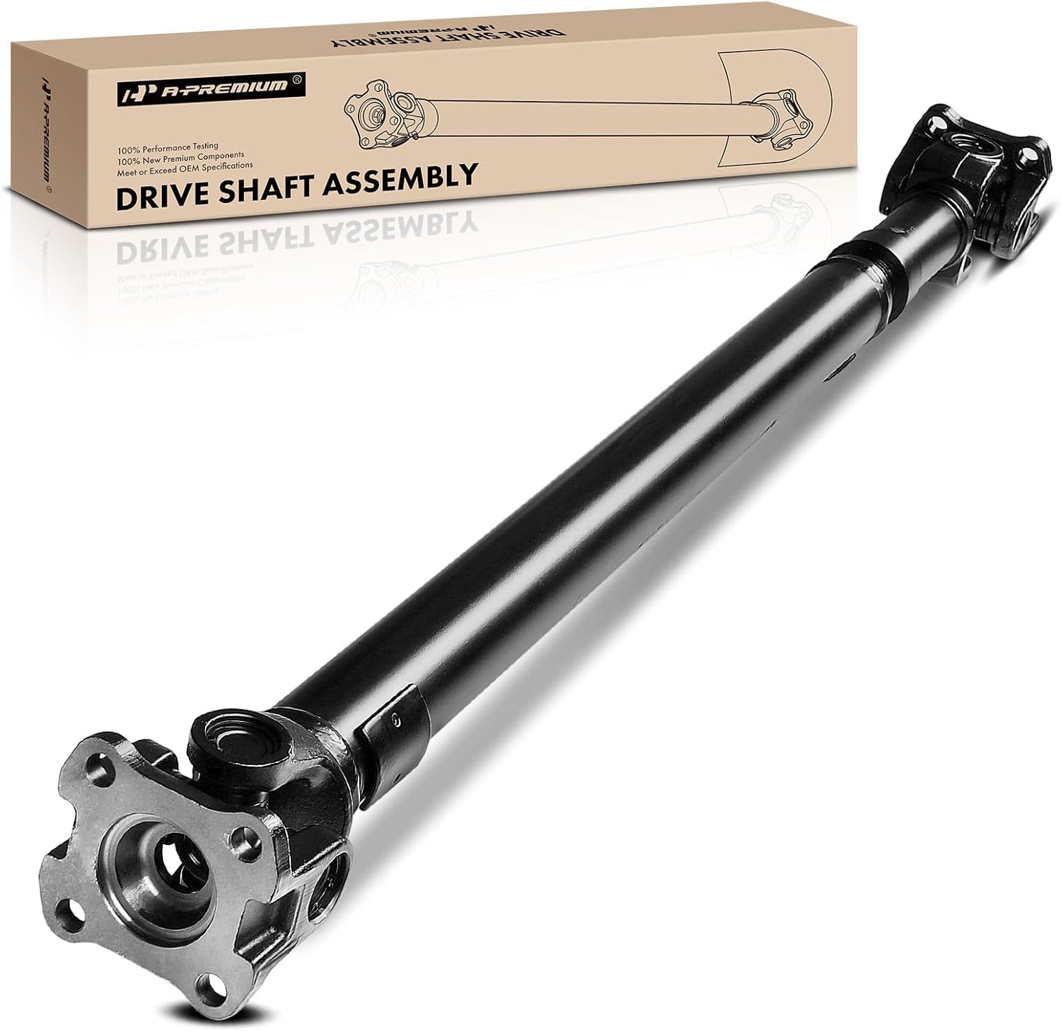 A-Premium Front Complete Drive Shaft Prop Shaft Driveshaft Assembly Compatible with Ford Expedition 1997-2002, F-150 1997-2003, F-150 Heritage 2004, F250 1997-1999 & Lincoln Navigator 1998-2002