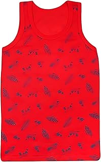 فانلة داخلية بدون أكمام مطبوعة بطبقة أساسية للأولاد من بابيون - قطعة