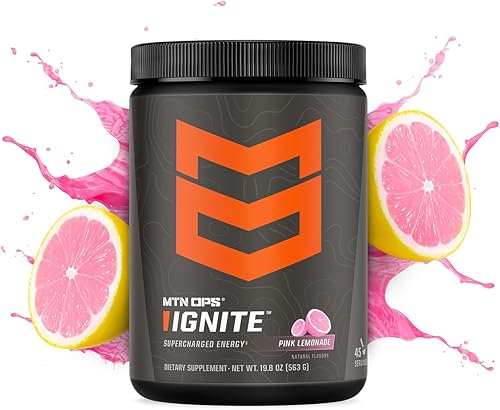 Vista 35 de MTN OPS Ignite Trail Packs - Mezcla de bebida energética sobrealimentada, sangre de tigre, sangre de tigre